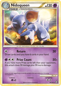 Nidoqueen HS—Triumphant #28