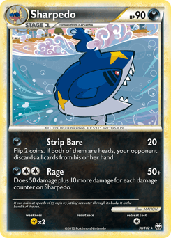 Sharpedo HS—Triumphant #30