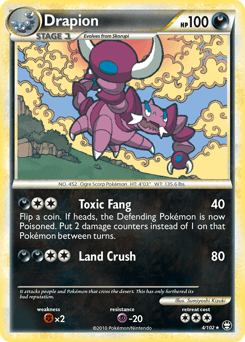 Drapion HS—Triumphant #4