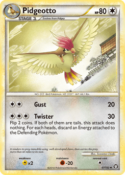 Pidgeotto HS—Triumphant #47
