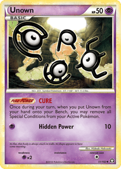 Unown HS—Triumphant #51