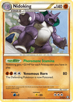 Nidoking HS—Triumphant #6