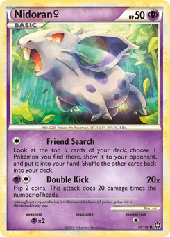 Nidoran ♀ HS—Triumphant #69