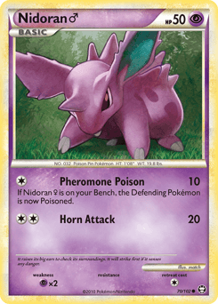 Nidoran ♂ HS—Triumphant #70