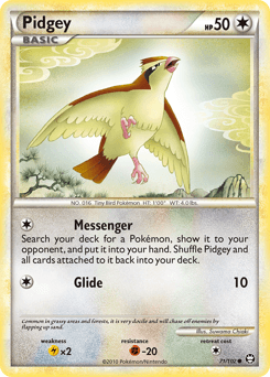 Pidgey HS—Triumphant #71