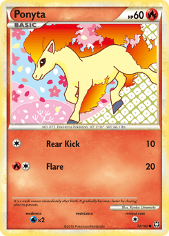 Ponyta HS—Triumphant #72