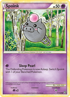 Spoink HS—Triumphant #77