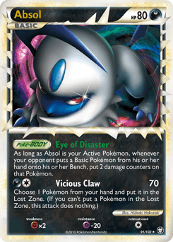 Absol HS—Triumphant #91