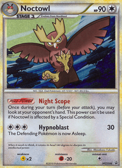Noctowl HGSS Black Star Promos #HGSS06