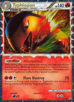 Typhlosion HGSS Black Star Promos #HGSS09