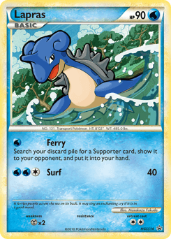Lapras HGSS Black Star Promos #HGSS14
