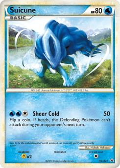 Suicune HGSS Black Star Promos #HGSS21