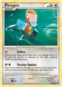 Porygon HGSS Black Star Promos #HGSS22