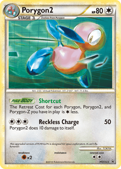 Porygon2 HGSS Black Star Promos #HGSS23
