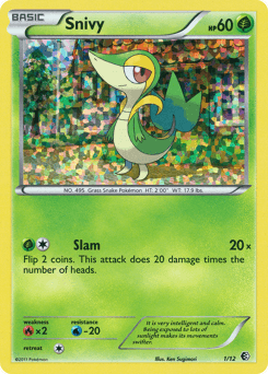 Snivy McDonald's Collection 2011 #1
