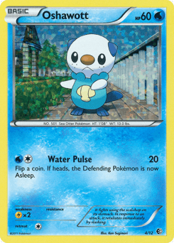Oshawott McDonald's Collection 2011 #4