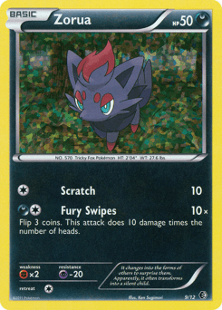 Zorua McDonald's Collection 2011 #9
