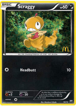 Scraggy McDonald's Collection 2012 #10