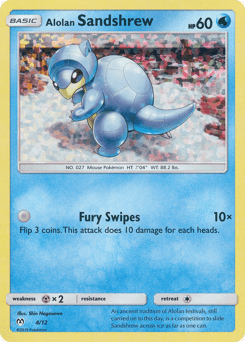 Alolan Sandshrew McDonald's Collection 2019 #4
