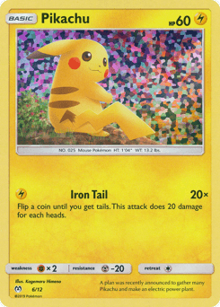 Pikachu McDonald's Collection 2019 #6