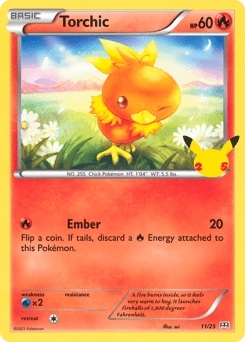 Torchic McDonald's Collection 2021 #11
