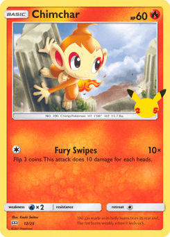 Chimchar McDonald's Collection 2021 #12