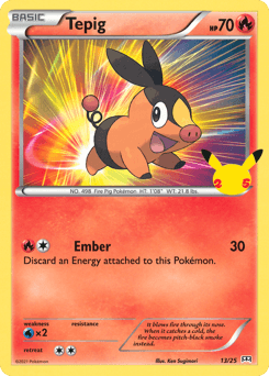 Tepig McDonald's Collection 2021 #13