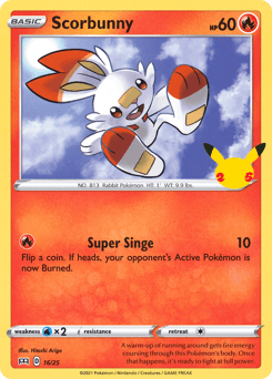 Scorbunny McDonald's Collection 2021 #16