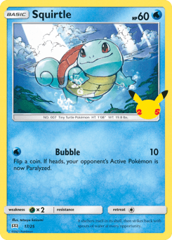 Squirtle McDonald's Collection 2021 #17
