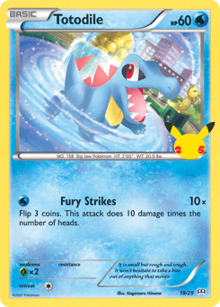Totodile McDonald's Collection 2021 #18