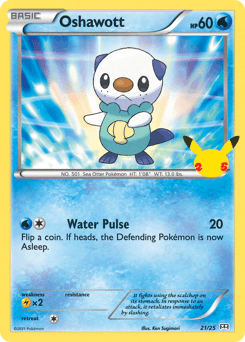 Oshawott McDonald's Collection 2021 #21