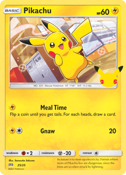 Pikachu McDonald's Collection 2021 #25