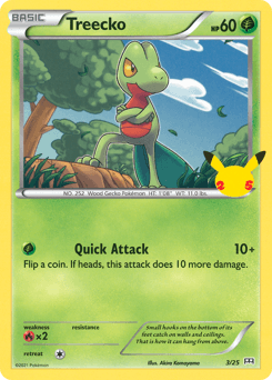 Treecko McDonald's Collection 2021 #3