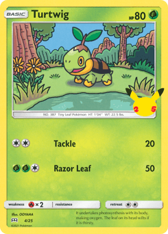 Turtwig McDonald's Collection 2021 #4