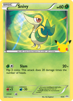 Snivy McDonald's Collection 2021 #5