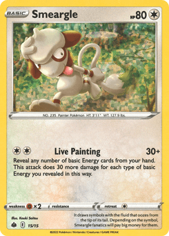 Smeargle McDonald's Collection 2022 #15