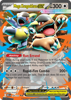 Mega Kangaskhan ex Mega Evolution #104