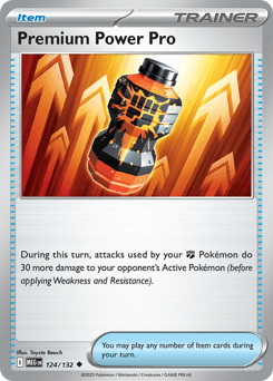 Premium Power Pro Mega Evolution #124