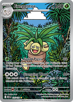 Exeggutor Mega Evolution #135