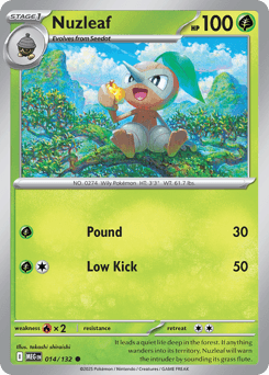 Nuzleaf Mega Evolution #14