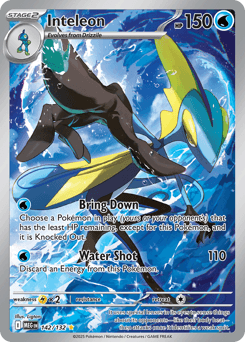 Inteleon Mega Evolution #142