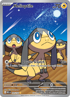 Helioptile Mega Evolution #143