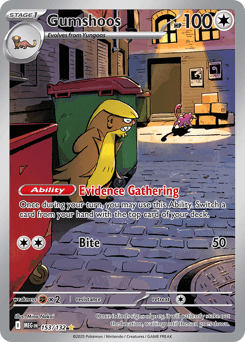Gumshoos Mega Evolution #153