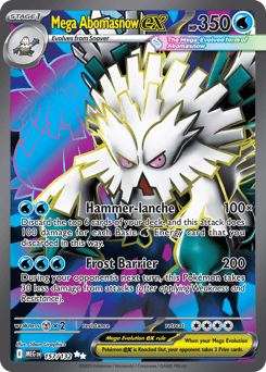 Mega Abomasnow ex Mega Evolution #157