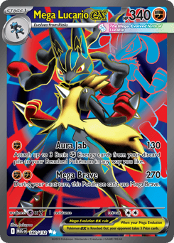 Mega Lucario ex Mega Evolution #160