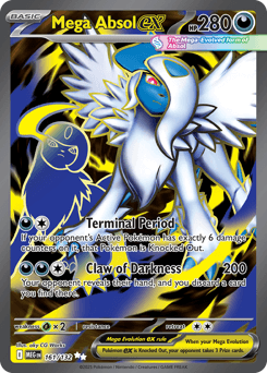 Mega Absol ex Mega Evolution #161