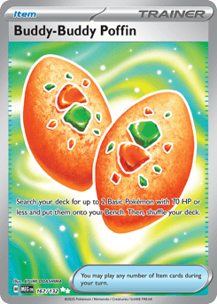 Buddy-Buddy Poffin Mega Evolution #167