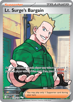 Lt. Surge's Bargain Mega Evolution #170