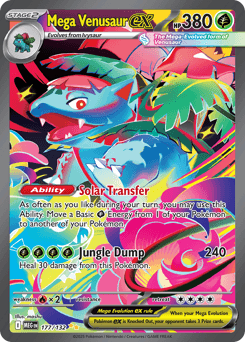 Mega Venusaur ex Mega Evolution #177