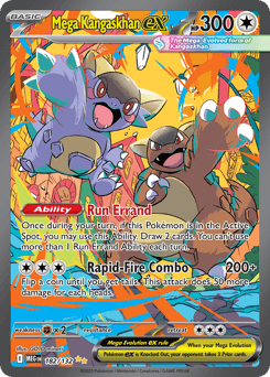 Mega Kangaskhan ex Mega Evolution #182